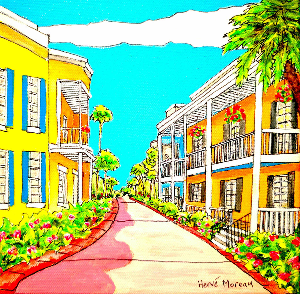 A Vibrant Alleyway